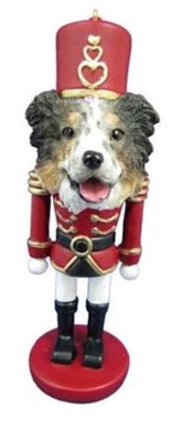 Raining Cats and Dogs | Australian Shepherd Nutcracker Dog Christmas Ornament