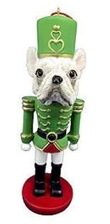Raining Cats and Dogs | French Bulldog Nutcracker Dog Christmas Ornament