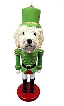 Raining Cats and Dogs | Goldendoodle Nutcracker Dog Christmas Ornament