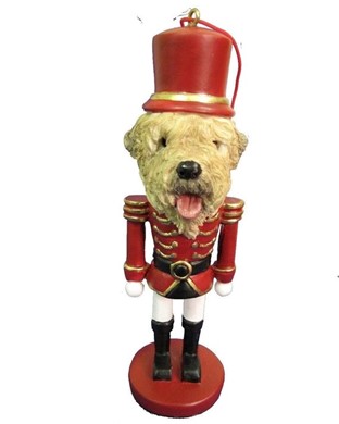 Raining Cats and Dogs | Soft Coated Wheaten Terrier Nutcracker Dog Christmas Ornament