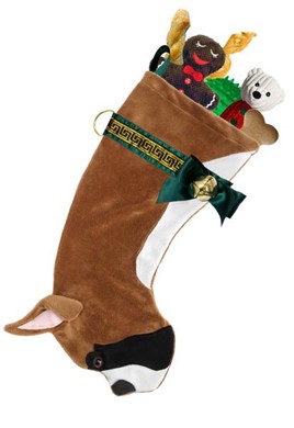 Raining Cats and Dogs |Boxer Hearth Hound Christmas Stocking