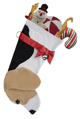 Raining Cats and Dogs |Beagle Hearth Hound Christmas Stocking