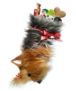 Raining Cats and Dogs |Yorkshire Terrier Hearth Hound Christmas Stocking