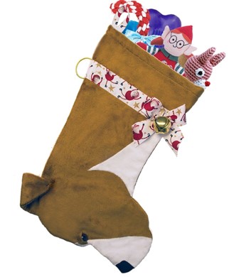 Raining Cats and Dogs |American Pit Bull Terrier Hearth Hound Christmas Stocking
