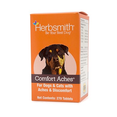 Raining Cats and Dogs | Herbsmith Comfort Aches Tablets 270 Count