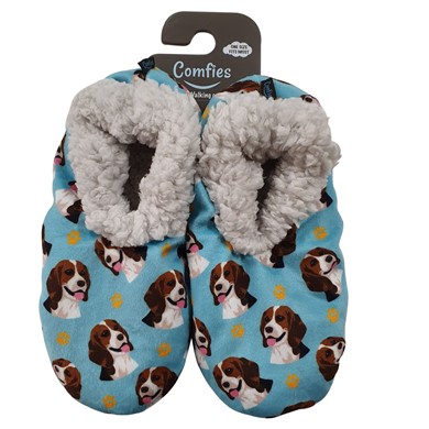 Raining Cats and Dogs | Beagle Comfies Dog Print Slippers
