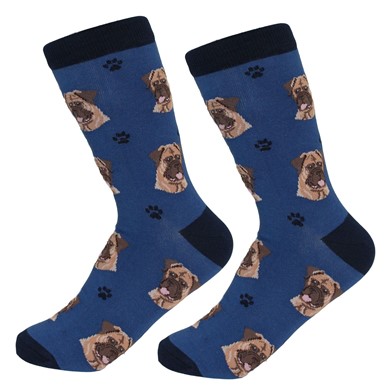 Raining Cats and Dogs |Bullmastiff Pet Lover Socks
