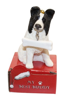 Raining Cats and Dogs | Border Collie My Best Buddy Dog Breed Christmas Ornamentts