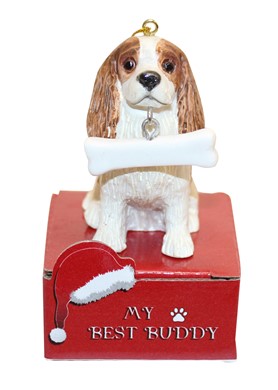 Raining Cats and Dogs | Cavalier King Charles My Best Buddy Dog Breed Christmas Ornaments