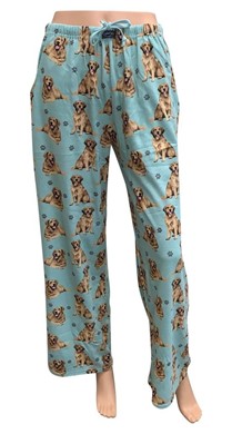 Raining Cats and Dogs | Golden Retriever PJ Bottoms