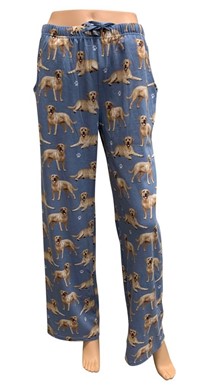 Raining Cats and Dogs | Yellow Labrador Retriever PJ Bottoms