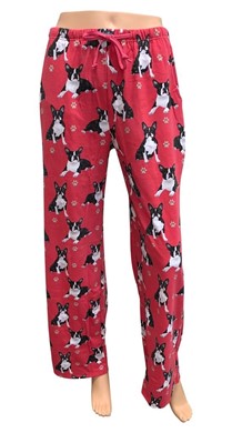 Raining Cats and Dogs | Boston Terrier PJ Bottoms