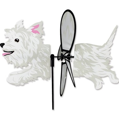 Raining Cats and Dogs | West Highland Terrier Dog Garden Spinner