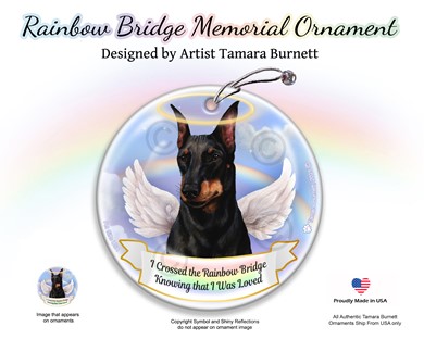 Raining Cats and Dogs | Manchester Rainbow Bridge Memorial Ornament
