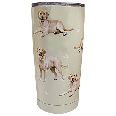 Raining Cats and Dogs |Yellow Labrador Retriever Dog, Insulated Serengeti Tumbler