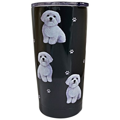 Raining Cats and Dogs | Maltese Dog Insulated Tumbler By Serengeti