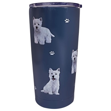 Raining Cats and Dogs |West Highland Dog Insulated Serengeti Tumbler