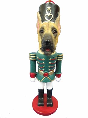 Raining Cats and Dogs | Great Dane Fawn Nutcracker Dog Christmas Ornament