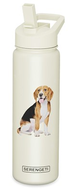 Raining Cats and Dogs | Beagle Serengeti Insulated Water Bottle