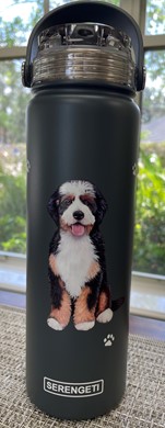 Raining Cats and Dogs |Bernedoodle Serengeti Insulated Water Bottle