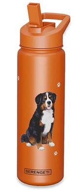 Raining Cats and Dogs |Bernese Mountain Dog Serengeti Insulated Water Bottle