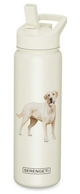 Raining Cats and Dogs |Yellow Labrador Retriever Serengeti Insulated Water Bottle