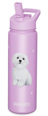 Raining Cats and Dogs |Maltese Serengeti Insulated Water Bottle