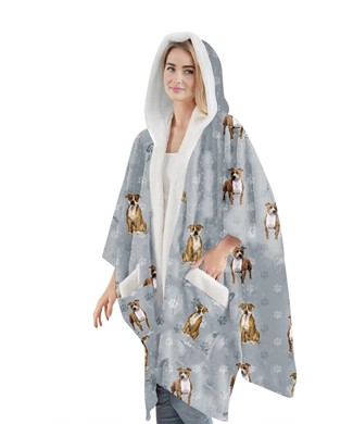 Raining Cats and Dogs |Snugg Pit Bull Blanket Hoodie