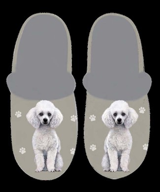 Raining Cats and Dogs | Poodle Snuggs Memory Foam Slippers