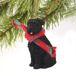 Bouvier Christmas Ornament