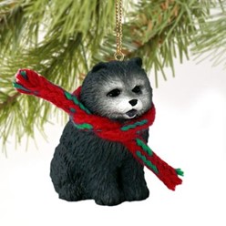 Chow Christmas Ornament