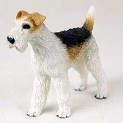 Wire Fox Terrier Figurine