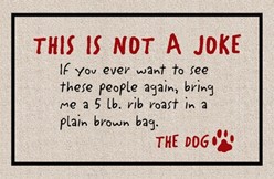This Is Not a Joke, The Dog Mat