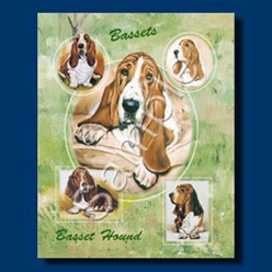 Basset Hound Gift Bag