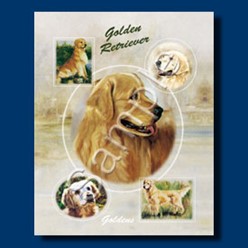 Golden Retriever Gift Bag