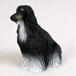 Afghan Hound Tiny One Dog Figurine- click for more breed colors