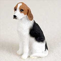 American Foxhound Tiny One Dog Figurine