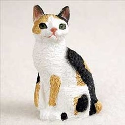 Japanese Bobtail Cat Tiny One Figurine