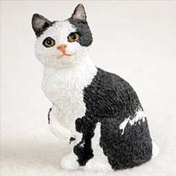 Manx Cat Tiny One Figurine- click for more breed colors
