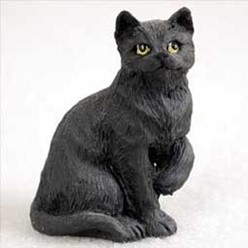 Black Cat Tiny One Figurine