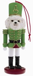 Bichon Frise Nutcracker Dog Christmas Ornament