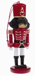 Dachshund Black and Tan Nutcracker Dog Christmas Ornament