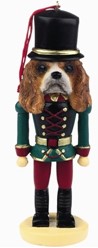 Cavalier King Charles Nutcracker Dog Christmas Ornament