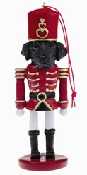 Labrador Retriever Black Nutcracker Christmas Ornament