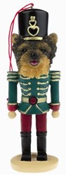 Yorkshire Terrier Pupcut Nutcracker Dog Christmas Ornament
