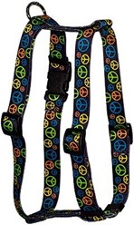 Neon Peace Signs Harness