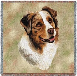 Australian Shepherd Throw