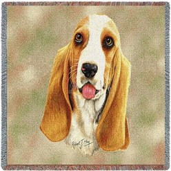 Basset Hound Throw