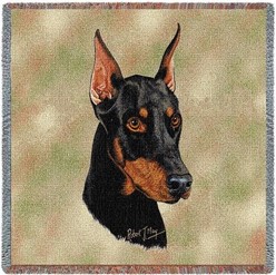 Doberman Throw