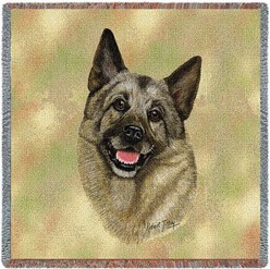 Norwegian Elkhound Throw